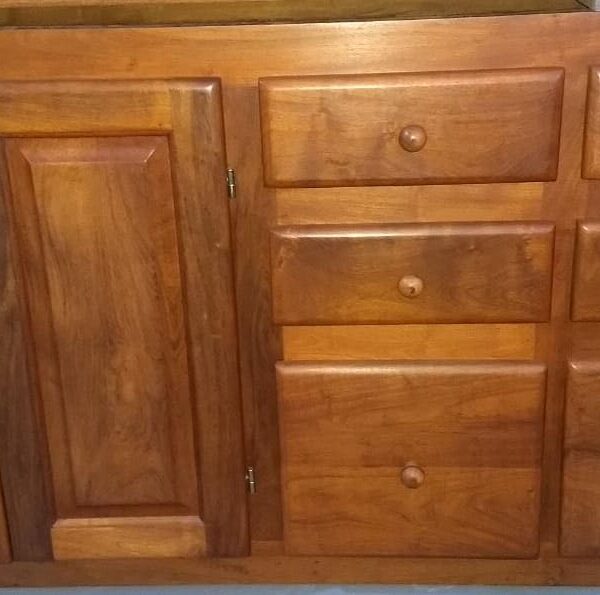 620-BAJO MESADA 1.50 mts CAJONES Y PUERTAS