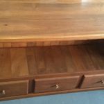 10180-MESA TV RACK 1,50 MTS(3 CAJONES)