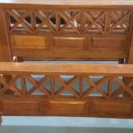 3540-CAMA 2 PLAZAS CRUZ PESADA(PATA 12X12)