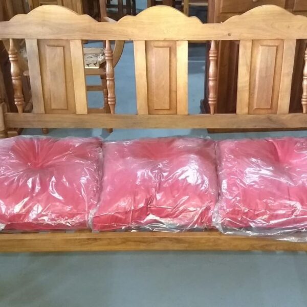 5260-JUEGO DE LIVING REY 3 CUERPOS  (1 TRIPLE 2 INDIVIDUALES)