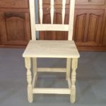 13760-SILLAS TORNEADAS MADERA BLANCA
