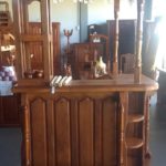 1540-BARRA BAR CURVO CON COPERO  (1,40X0,90 MTS)