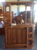 1540-BARRA BAR CURVO CON COPERO  (1,40X0,90 MTS)