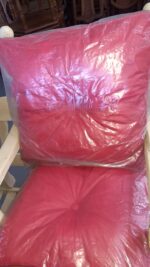 5540-ALMOHADONES TELA Y CUERINA - Imagen 9