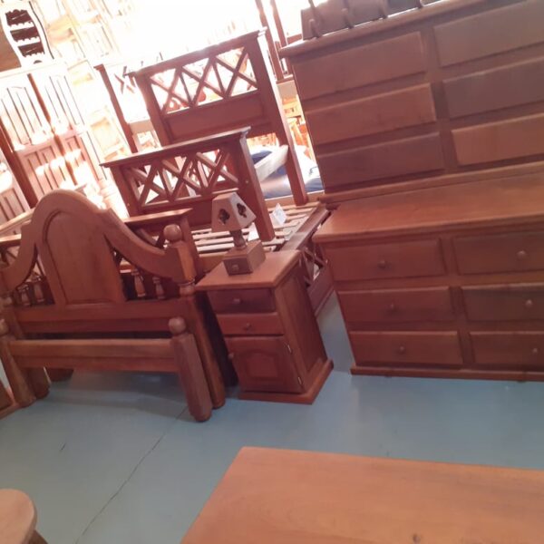 3870-PROMO!!!  JUEGO DORMITORIO 2 PLAZAS