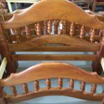 3820-CAMA ARABE DOBLE P/COLCHON 1,60 MTS  (PESADA 12X12)
