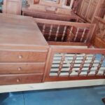3980- CUNA FUNCIONAL 1 ,10 MTS COMPLETA CON CAMA CRUZ