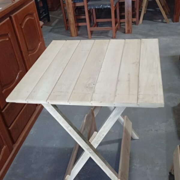 11080-MESA PLEGABLE 0,70X0,70 (MADERA BLANCA)